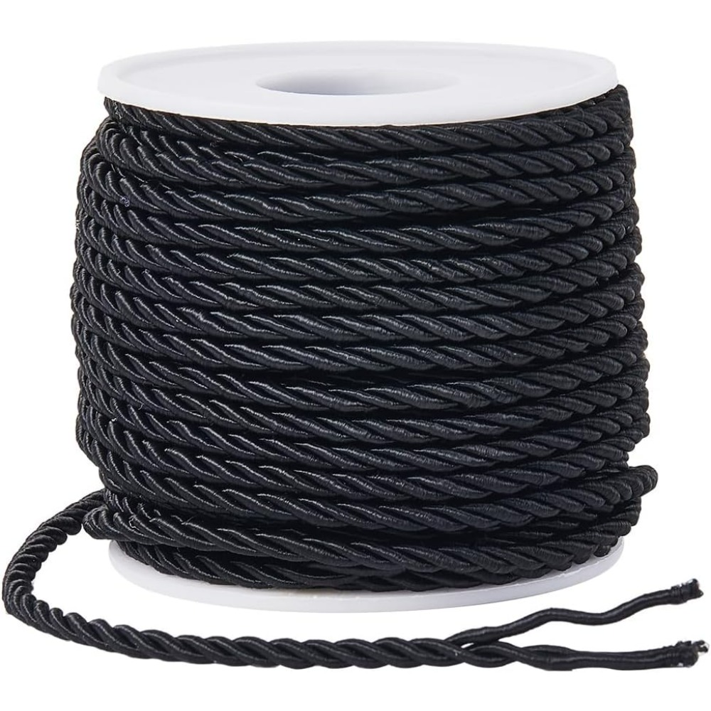 Cord Trim Twisted - 22 Yards 3mm Twisted Cord Decorative