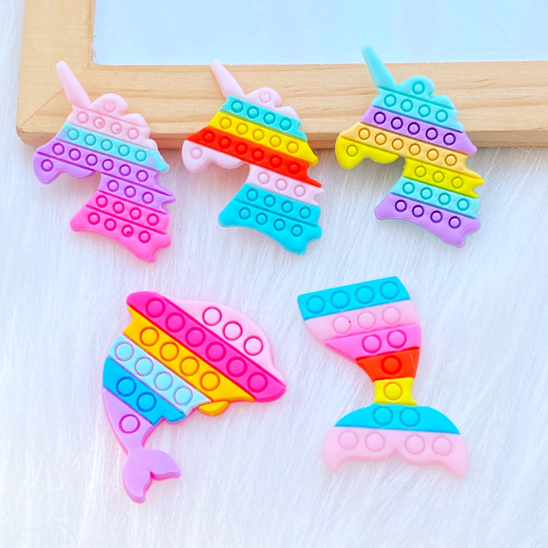20Pcs New Cute Fishtail Unicor - Embellishment Glue Craft recensie en prijs