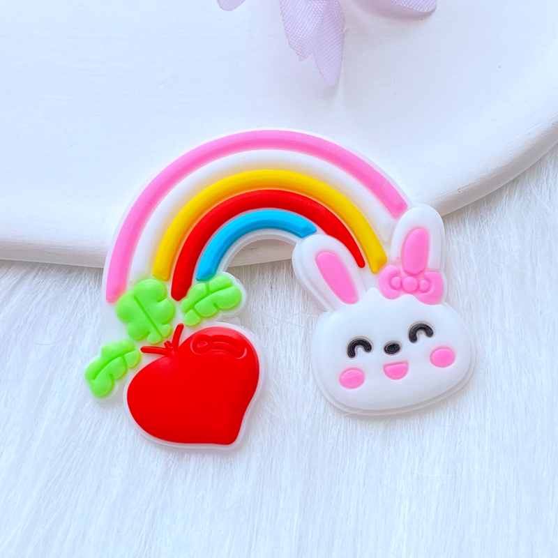 10Pcs New Cute Fruit Animal Ra - Embellishment Glue Craft recensie en prijs