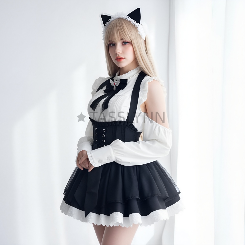 Cat Ear Nun Maid Dress Women's - Embellish Knit recensie en prijs