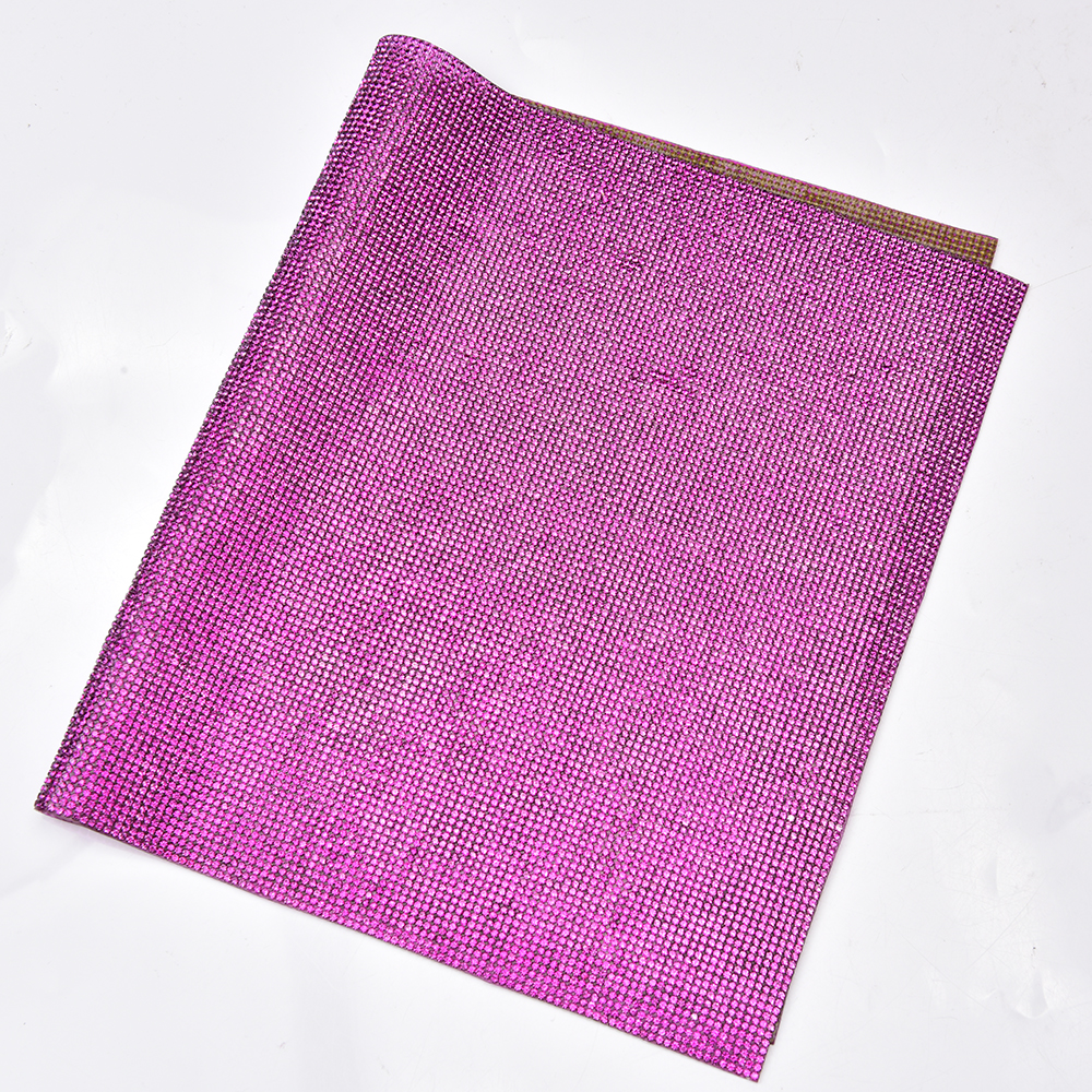 Fuchsia Rhinestone Sticker Tri - Hotfix Rhinestone Sheet recensie en prijs