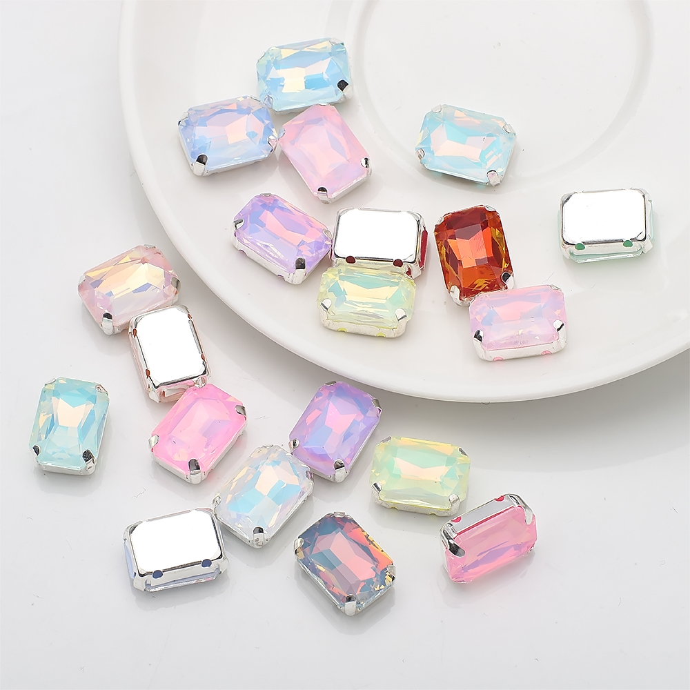 10 Pcs 10x14mm Sew On Rhinesto - Sew On Rhinestone recensie en prijs
