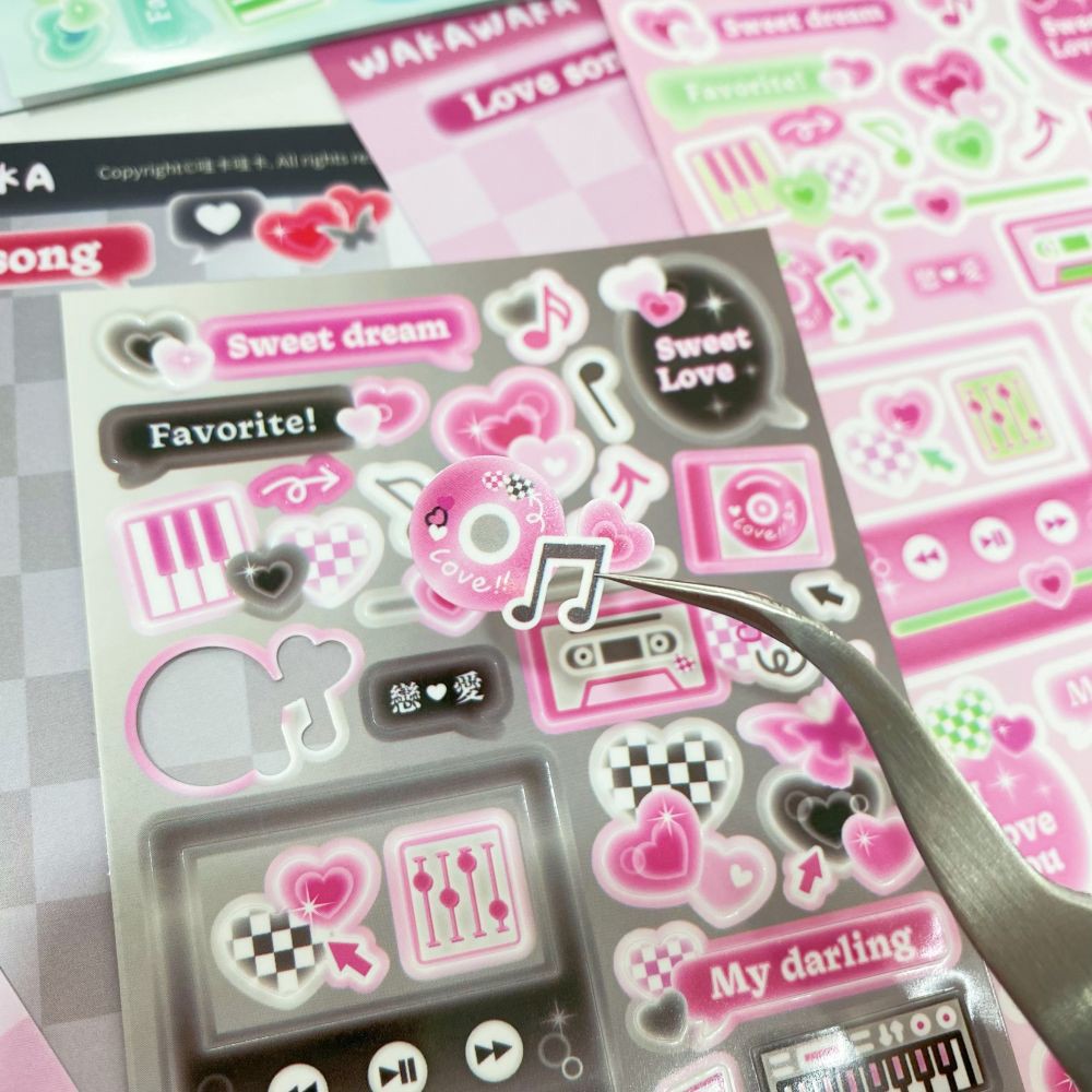 SCRAPBOOK Music Decorative STI - Glitter Vinyl Roll recensie en prijs