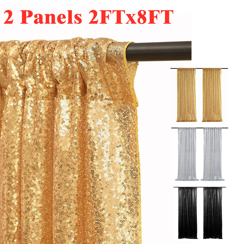 Gold/Silvery Sequin Backdrop C - Sequin Fabric Panel recensie en prijs