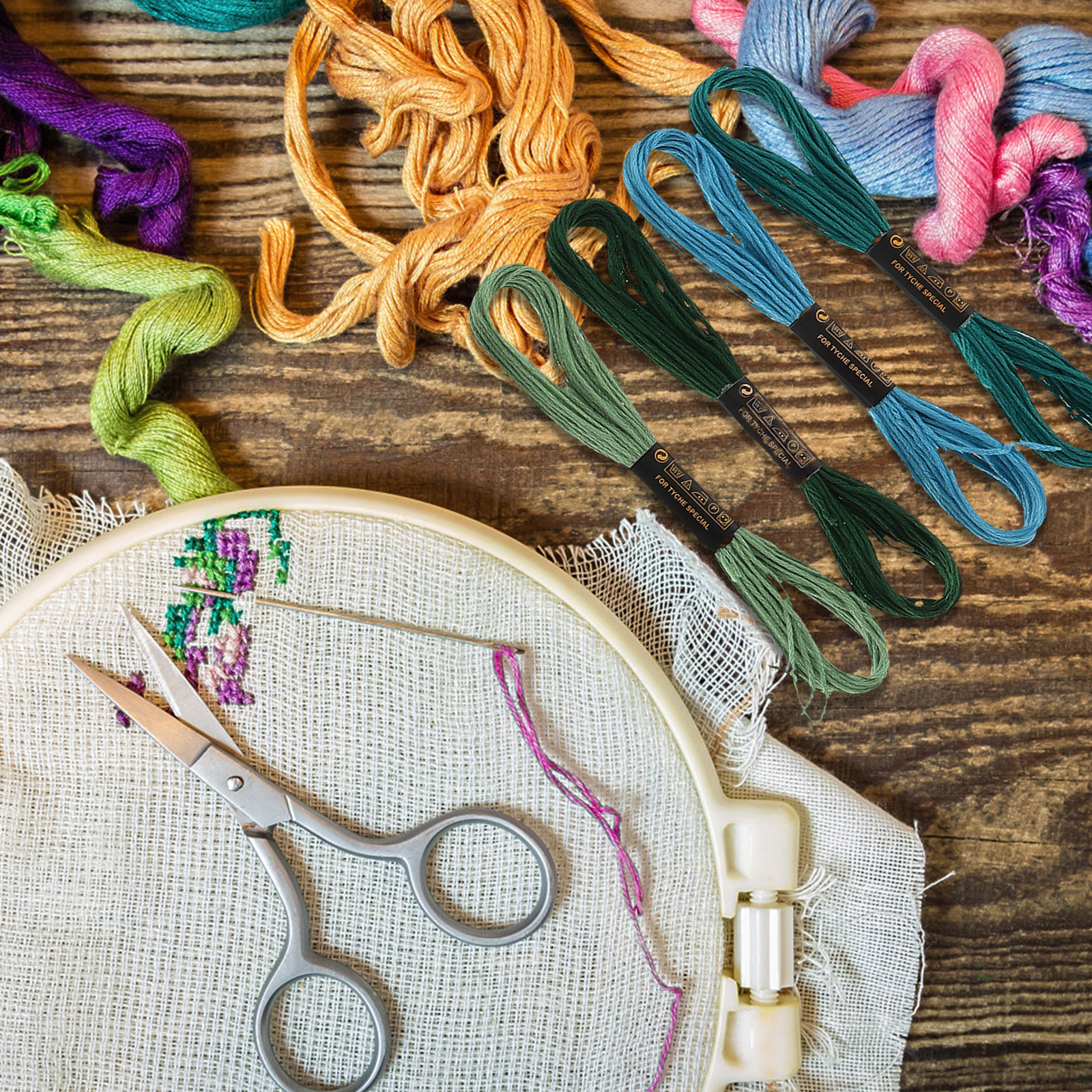 100pcs Embroidery Thread Cross - Embroidery Craft recensie en prijs
