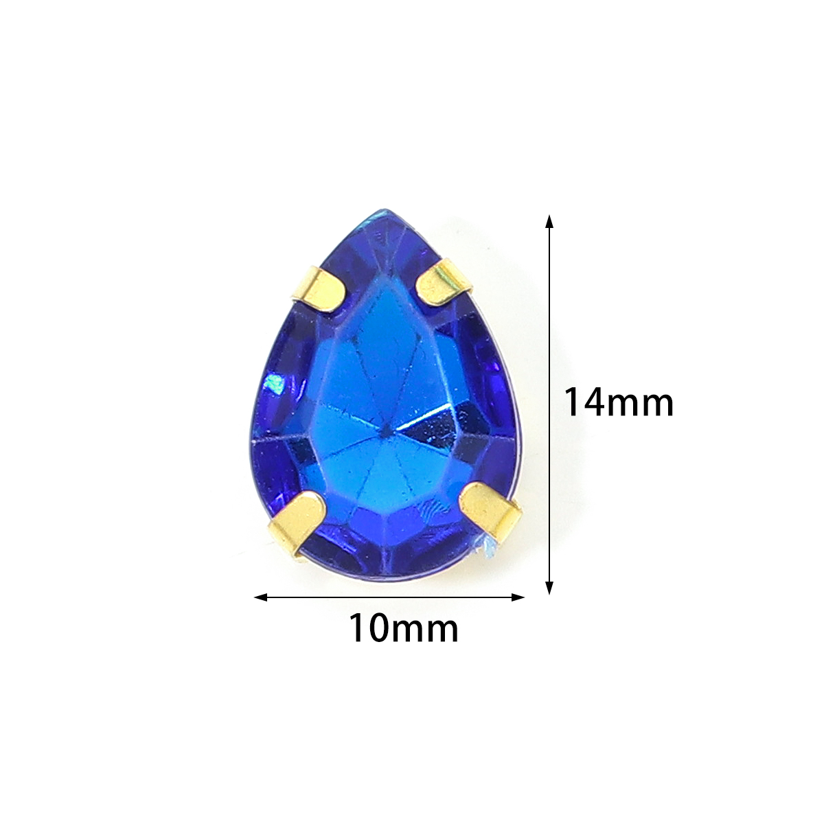 50pcs Colorful Sew-on Claw Rhi - Sew On Rhinestone recensie en prijs
