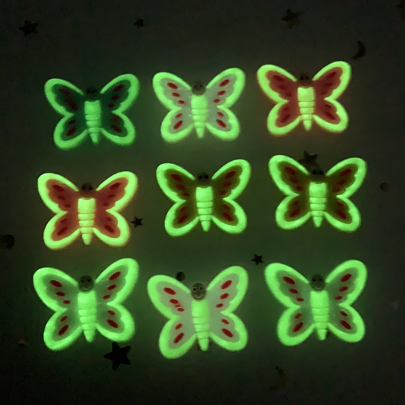 10pcs Cute Large butterfly PVC - Embellishment Glue Craft recensie en prijs