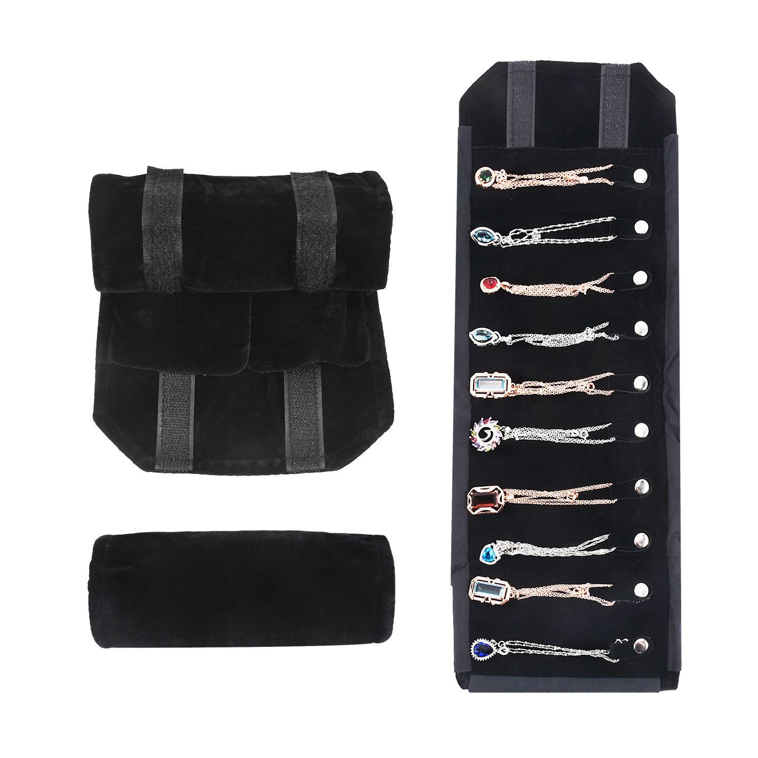 Travel Jewelry Necklace Displa - Velvet Ribbon Roll recensie en prijs