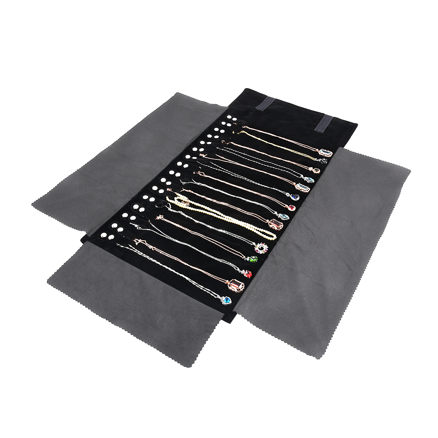 Travel Jewelry Necklace Displa - Velvet Ribbon Roll recensie en prijs