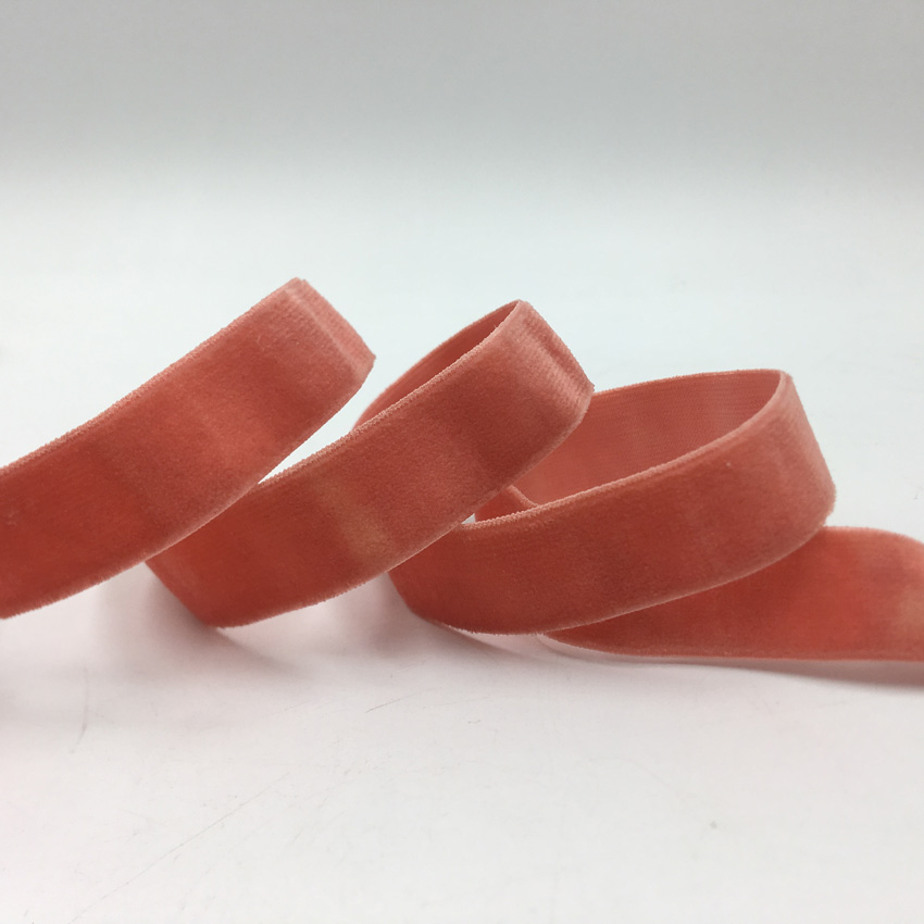 15mm 5Yards Velvet Elastic Ban - Velvet Ribbon Roll recensie en prijs