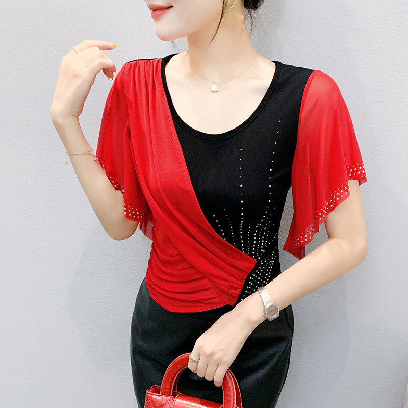 2025 Summer Women's Mesh Top:  - Beaded Trim Fringe recensie en prijs