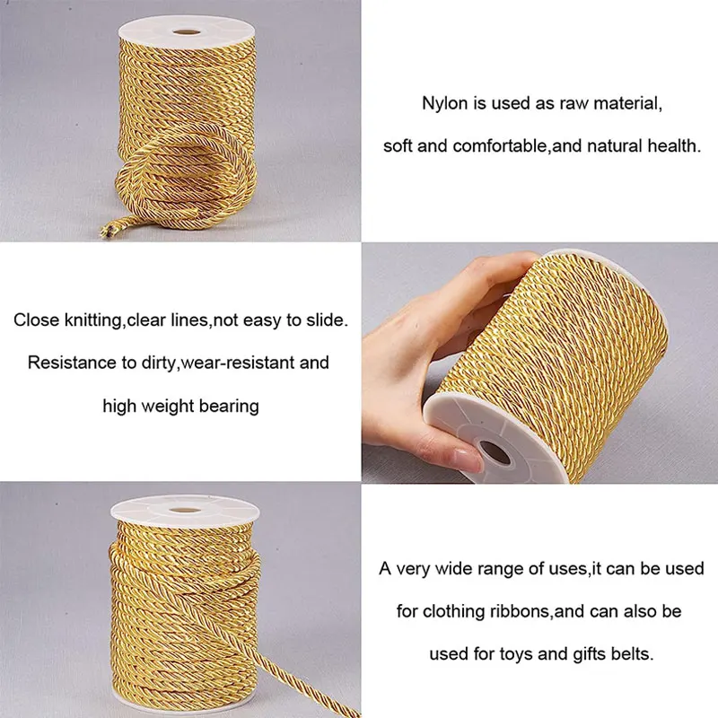 5mm 100yards Twisted Cord Rope - Cord Trim Twisted recensie en prijs
