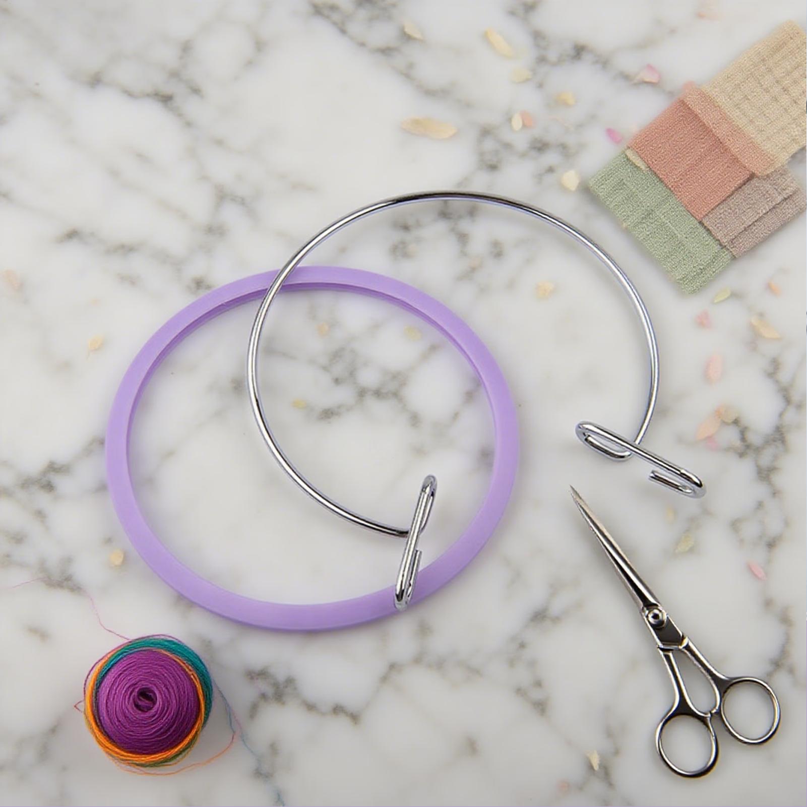 Hoop For Cross Stitching Metal - Embroidery Craft recensie en prijs