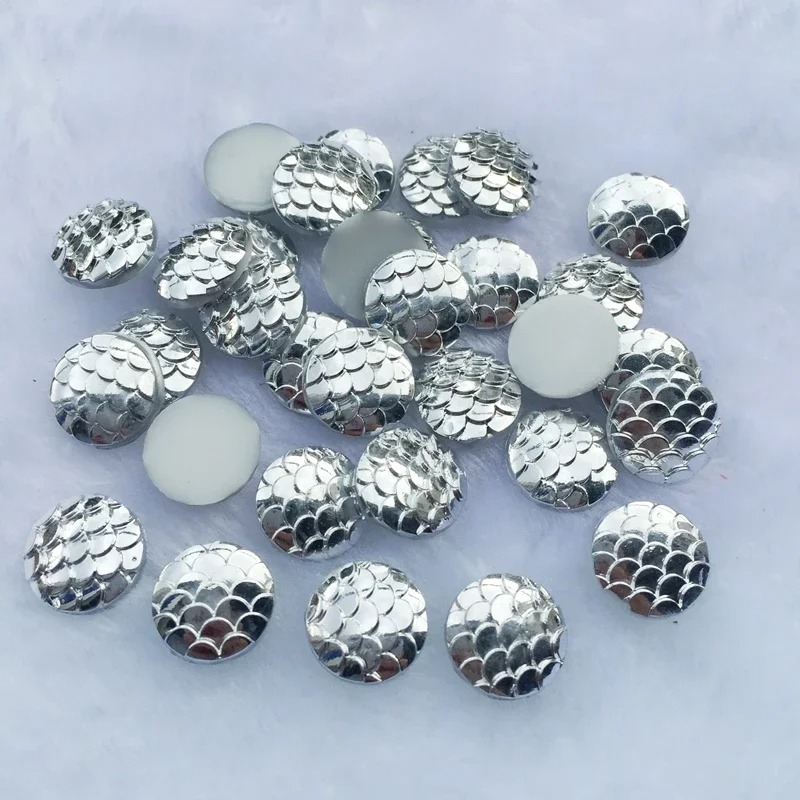 80pcs 12mm Mermaid Fish Scale  - Embellishment Glue Craft recensie en prijs