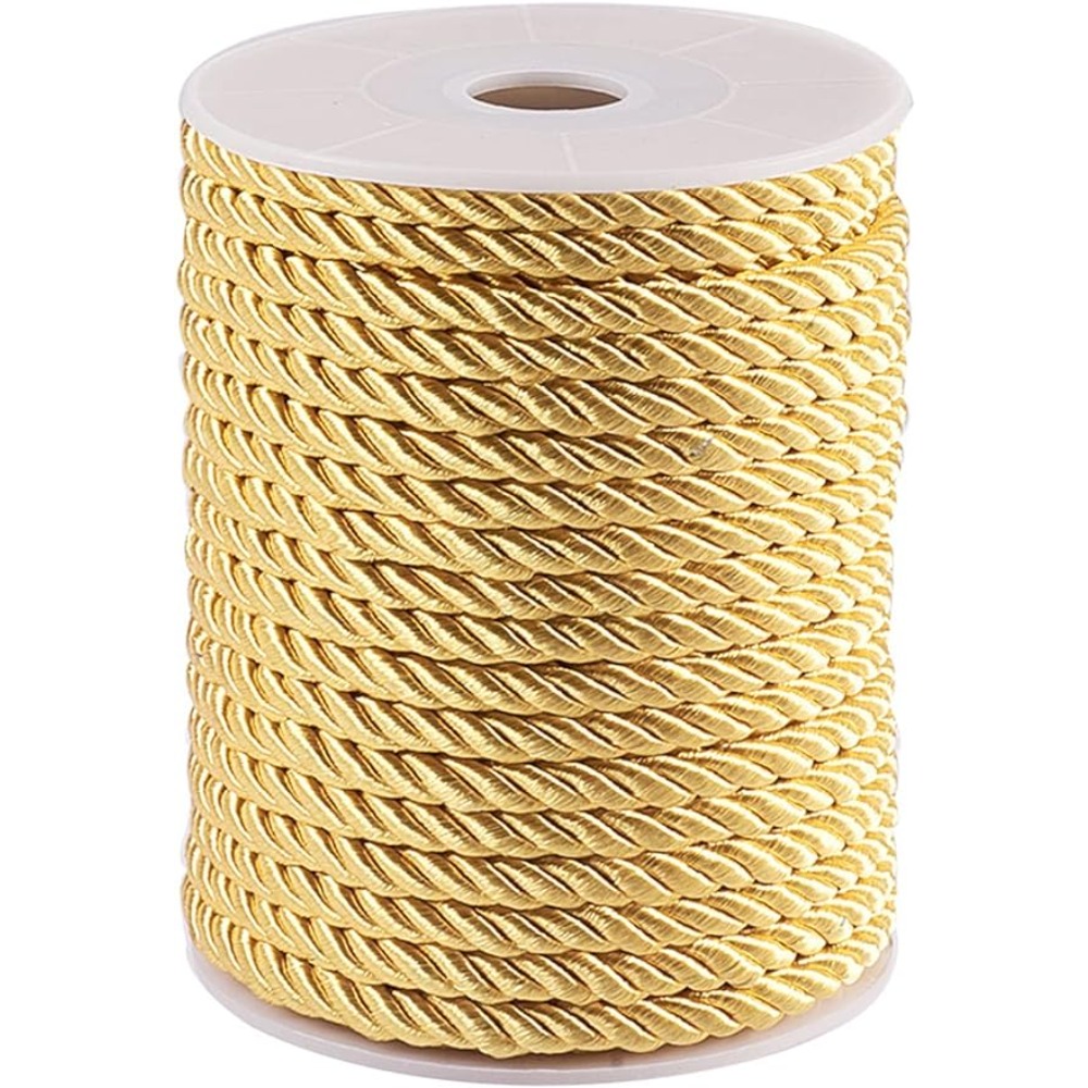 5mm 18 Yards Twisted Gold Rope - Cord Trim Twisted recensie en prijs