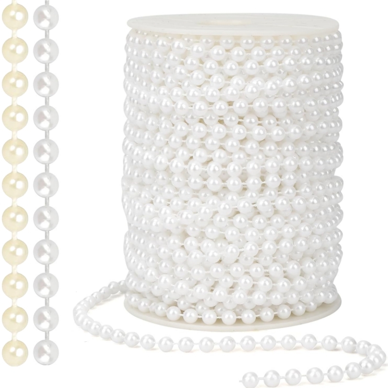 2/5m ABS Imitation Pearl Bead  - Pearl Trim Chain recensie en prijs