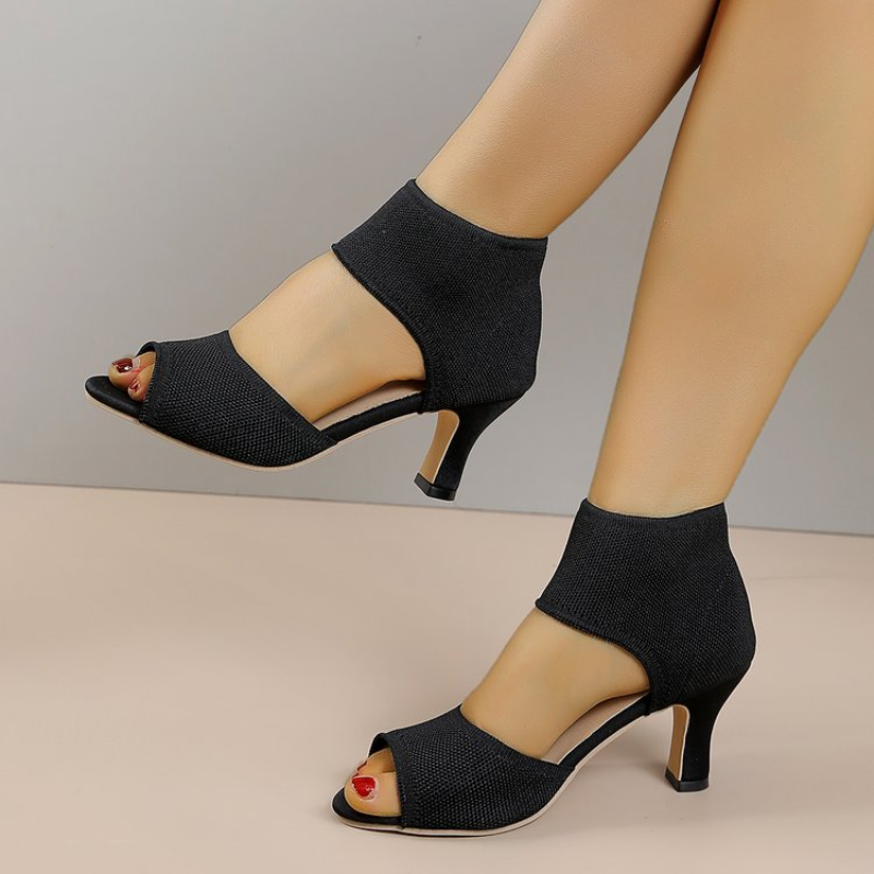 Summer New Peep Toe High Heel  - Embellish Knit recensie en prijs