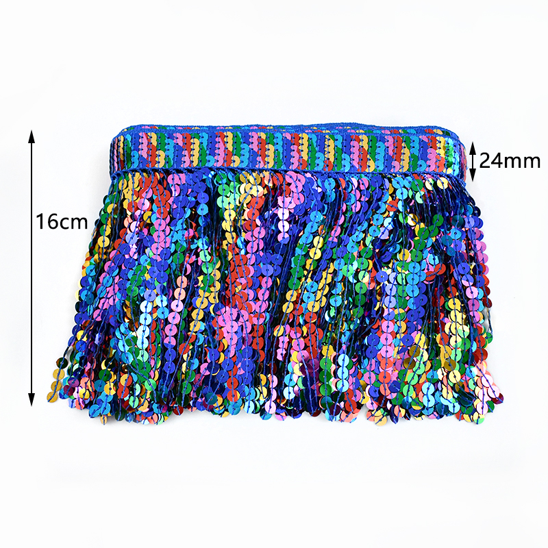 5/10Yards Sequin Fringe Tassel - Beaded Trim Fringe recensie en prijs