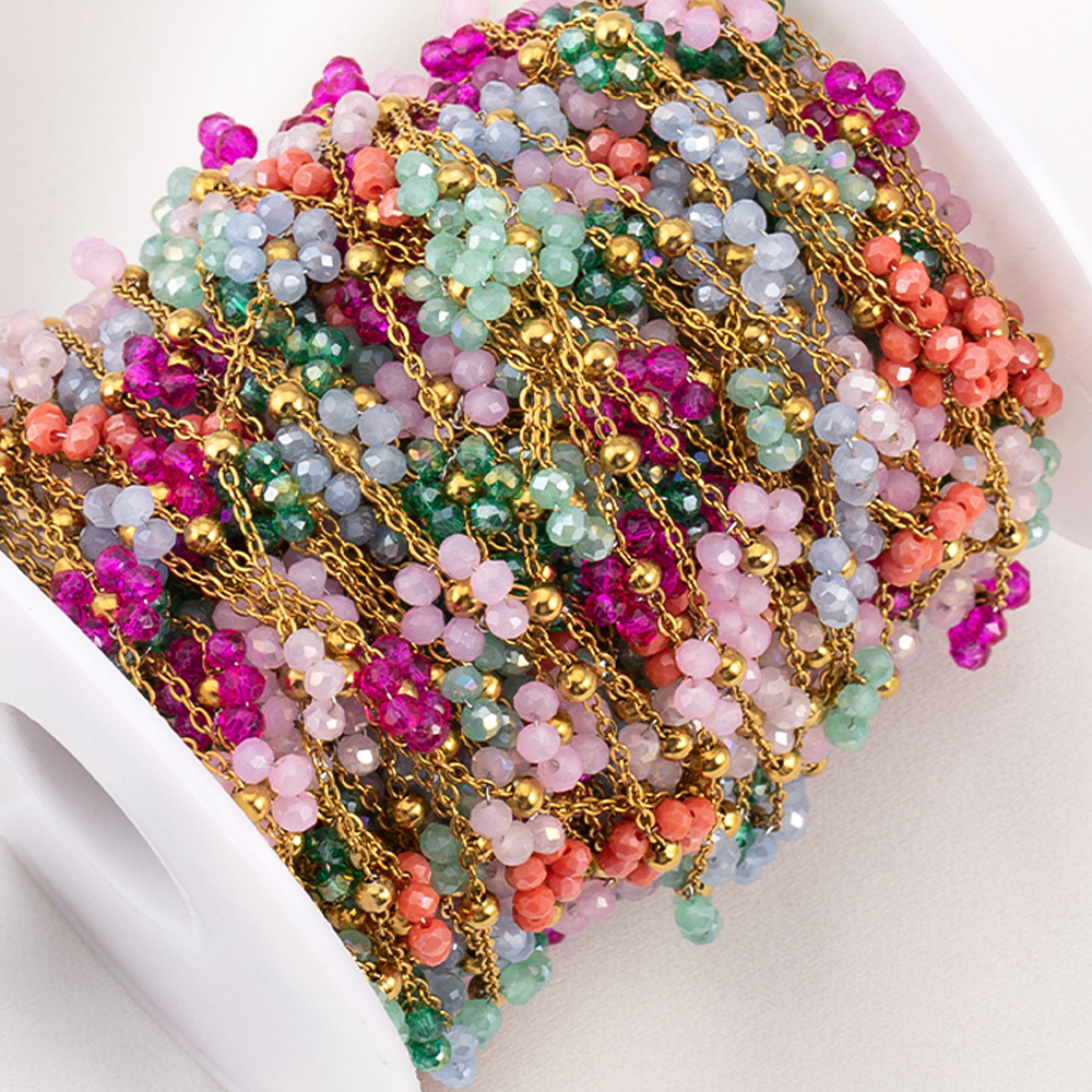1 Meters Stainless Steel Chain - Embroidery Embellishments recensie en prijs