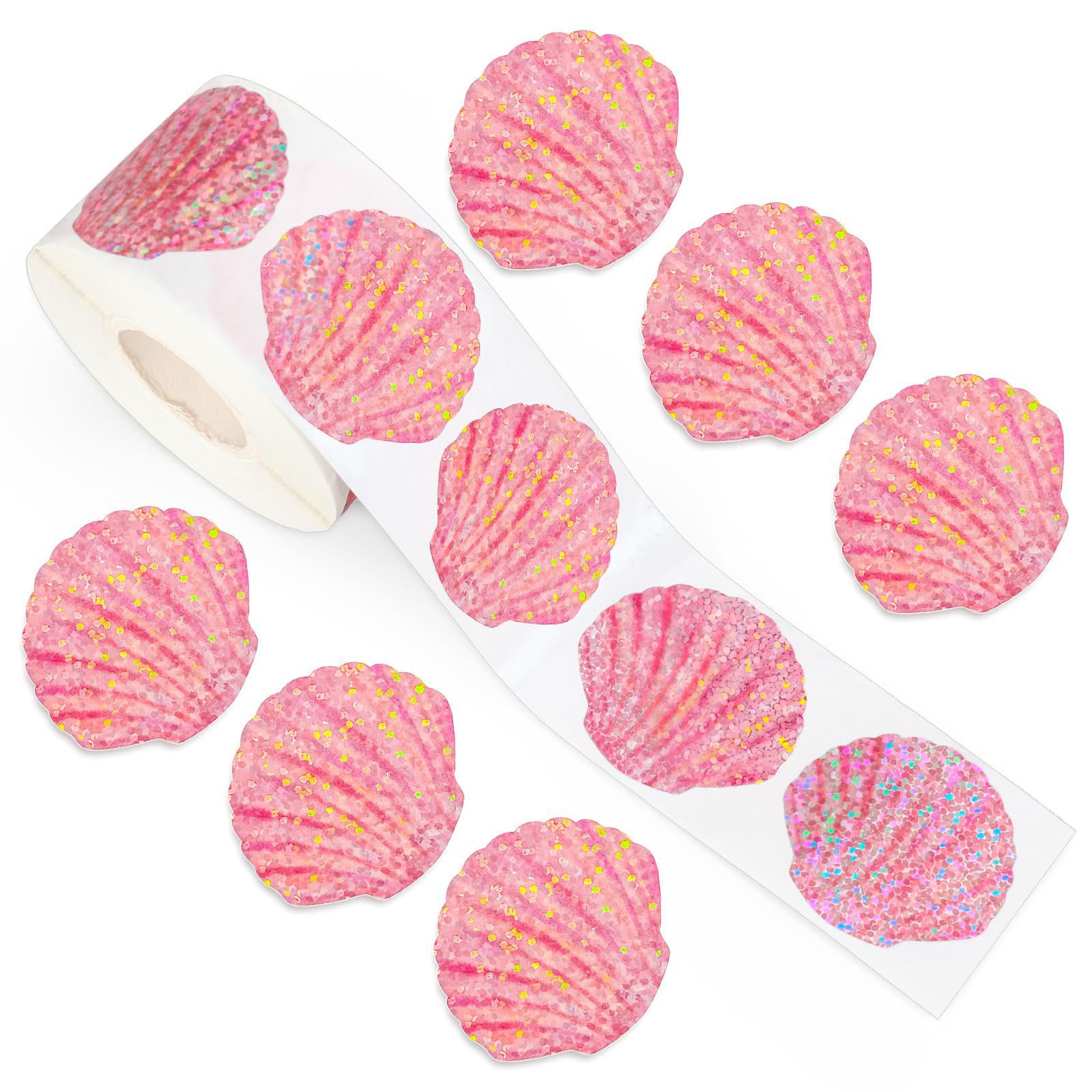 500 Pcs Summer Seashell Sticke - Glitter Vinyl Roll recensie en prijs