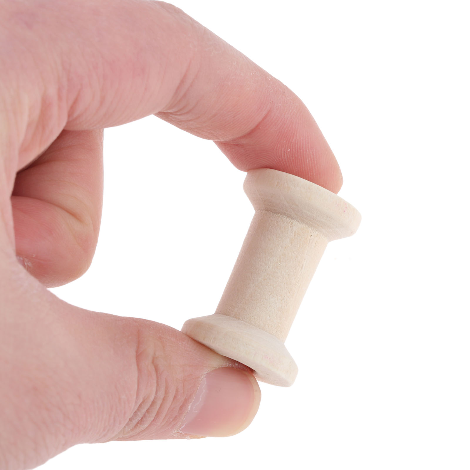 10Pcs Sewing Wooden Bobbins Sp - Organza Ribbon Spool recensie en prijs