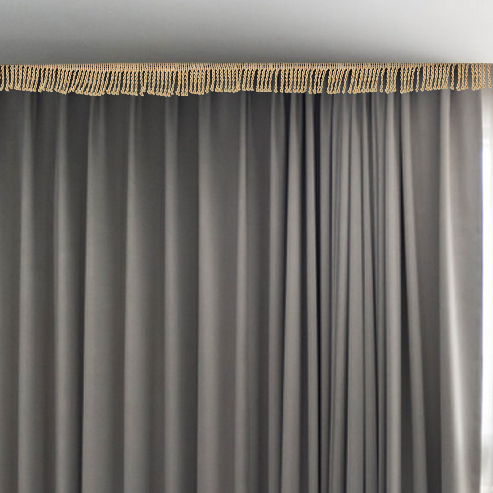 Gold Curtain Fringe Trim Polye - Tassel Fringe Trim recensie en prijs
