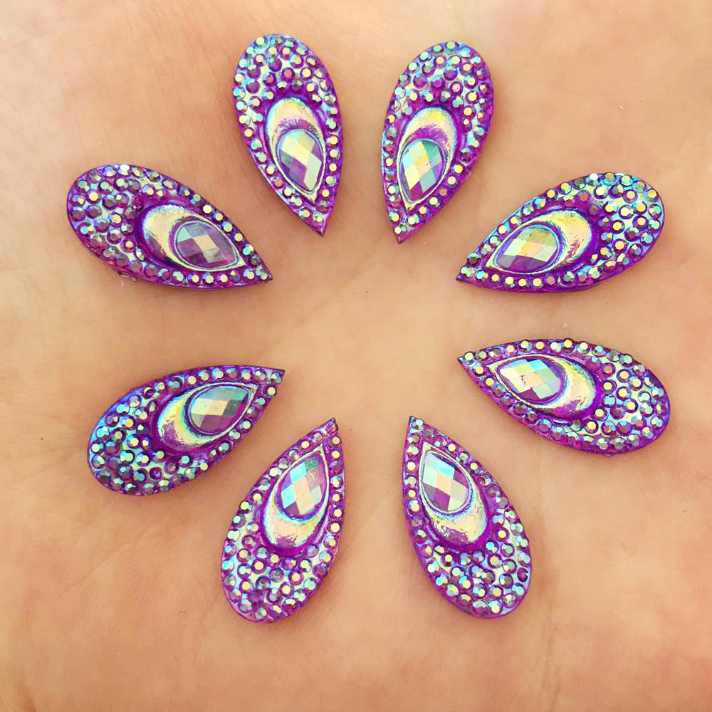 40PCS Resin 10*20mm Teardrop P - Embellishment Glue Craft recensie en prijs
