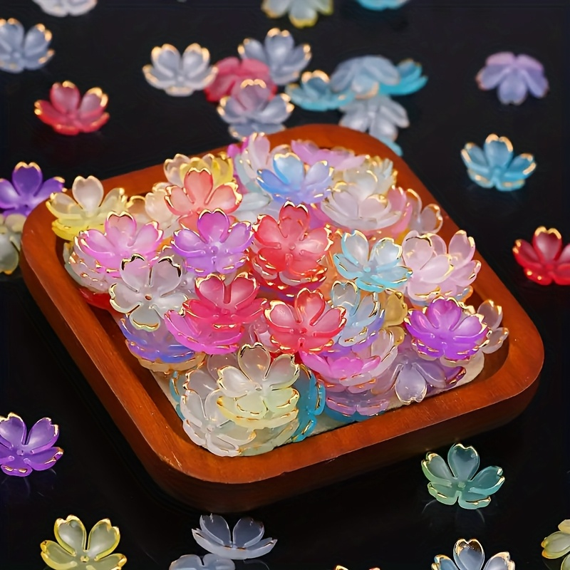 200/100pcs 15mm Colorful Acryl - Embroidery Embellishments recensie en prijs