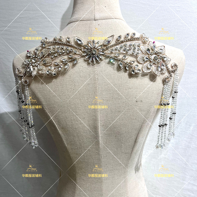 Hand Beaded Fringe Trim with P - Beaded Trim Fringe recensie en prijs