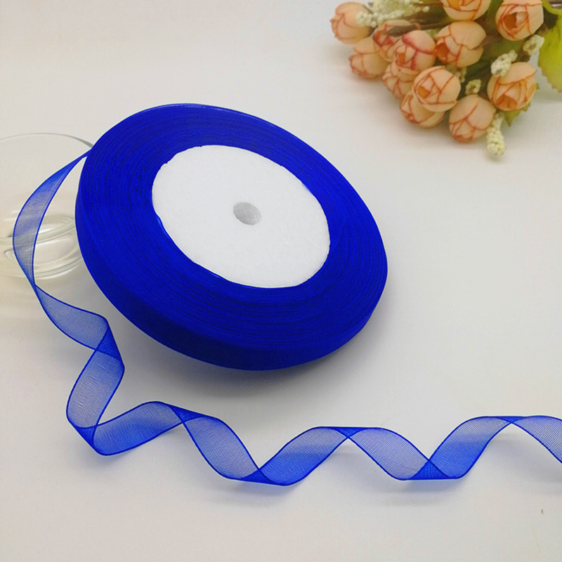 50 Yards 10/20/25mm Width Spoo - Organza Ribbon Spool recensie en prijs