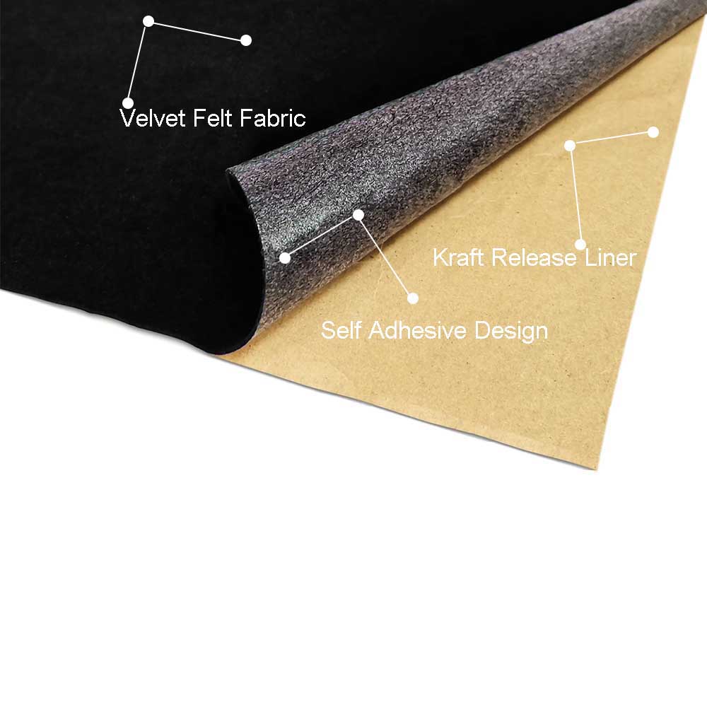 1 roll 45 x 148cm Self-adhesiv - Velvet Ribbon Roll recensie en prijs