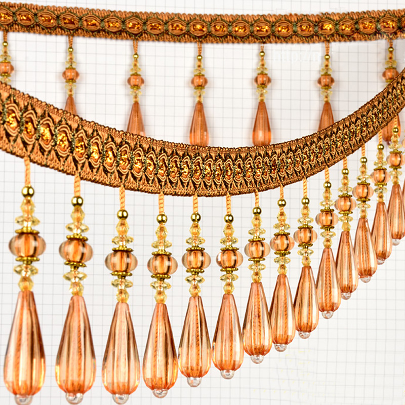 1M Crystal Pendant Tassel Drop - Beaded Trim Fringe recensie en prijs