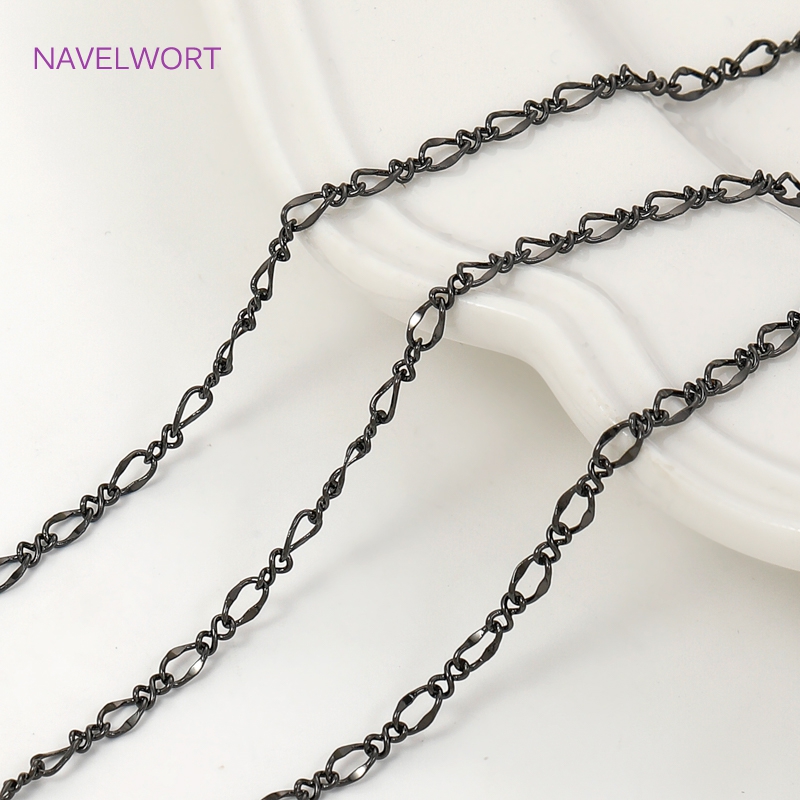Black Color Oval Thin Chains F - Embroidery Craft recensie en prijs
