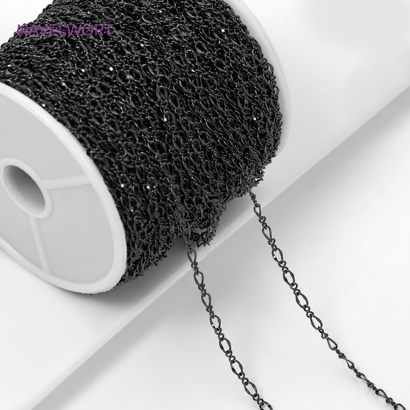 Black Color Oval Thin Chains F - Embroidery Craft recensie en prijs