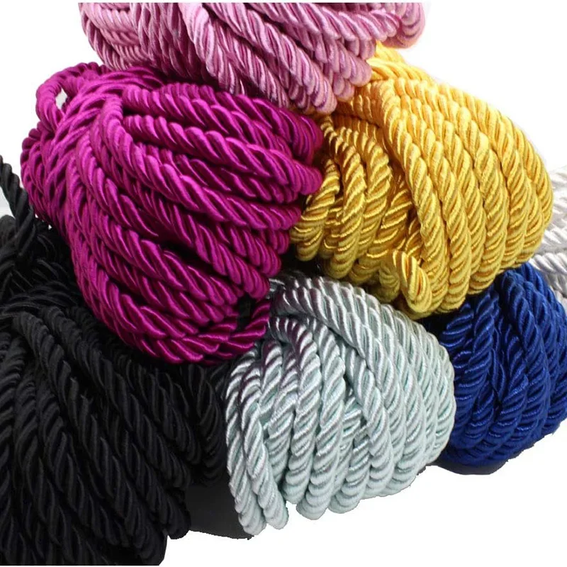 5/10M Silk Rope 3-Ply Braided  - Cord Trim Twisted recensie en prijs