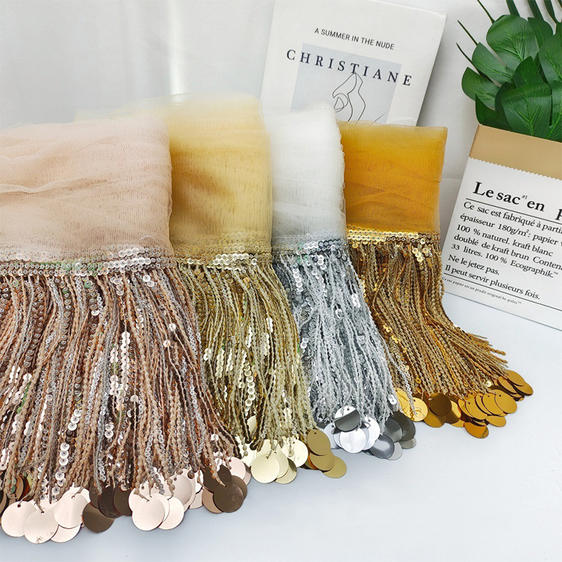 10 Yards Sequins Tassel Lace T - Tassel Fringe Trim recensie en prijs