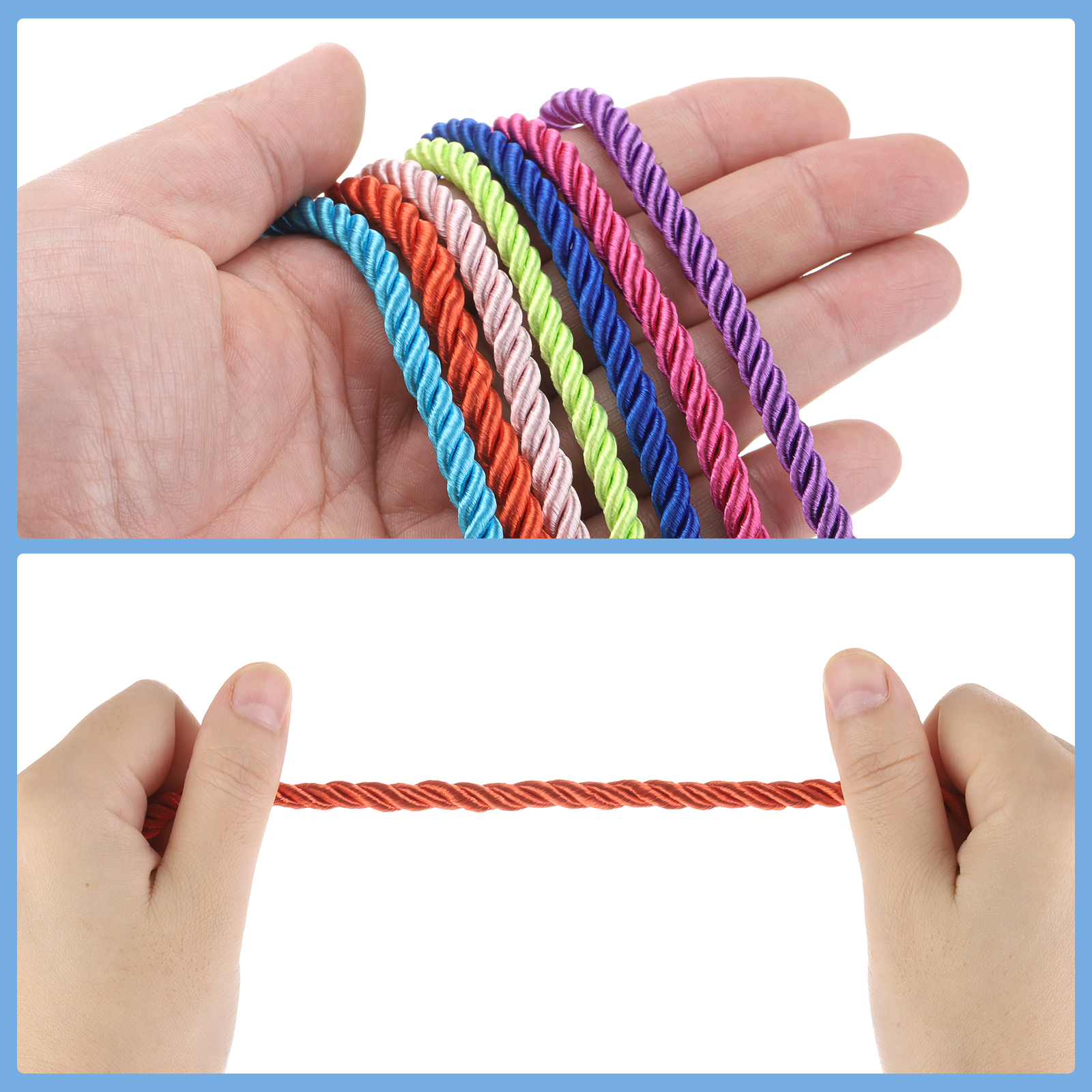 Uxcell 5 Yard 3mm Twisted Cord - Cord Trim Twisted recensie en prijs