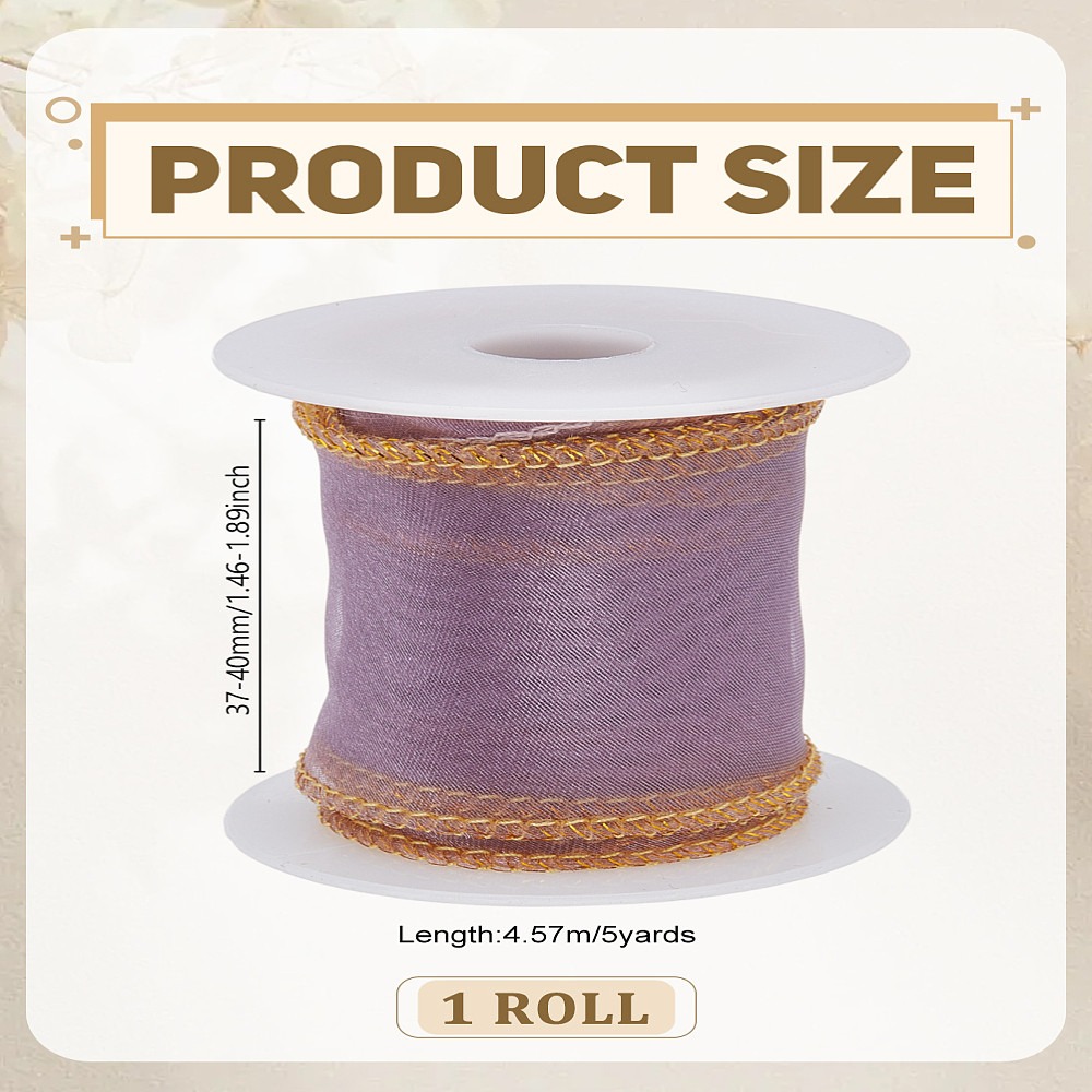 5 Yards Polyester Organza Ribb - Organza Ribbon Spool recensie en prijs