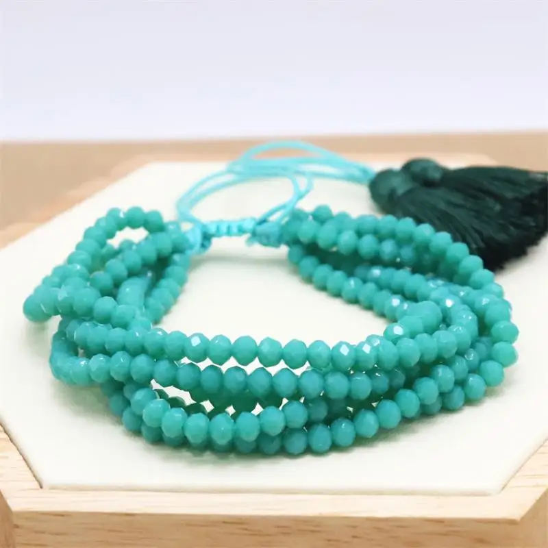 ALIYA Colorful Crystal Beads B - Tassel Fringe Trim recensie en prijs
