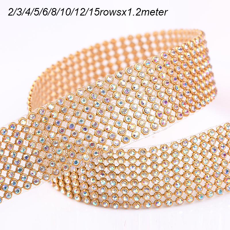10rows Clear Crystal AB Rhines - Hotfix Rhinestone Sheet recensie en prijs