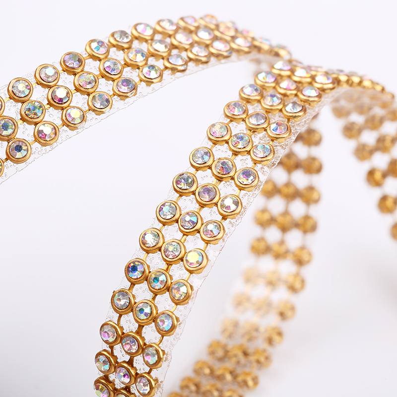 10rows Clear Crystal AB Rhines - Hotfix Rhinestone Sheet recensie en prijs