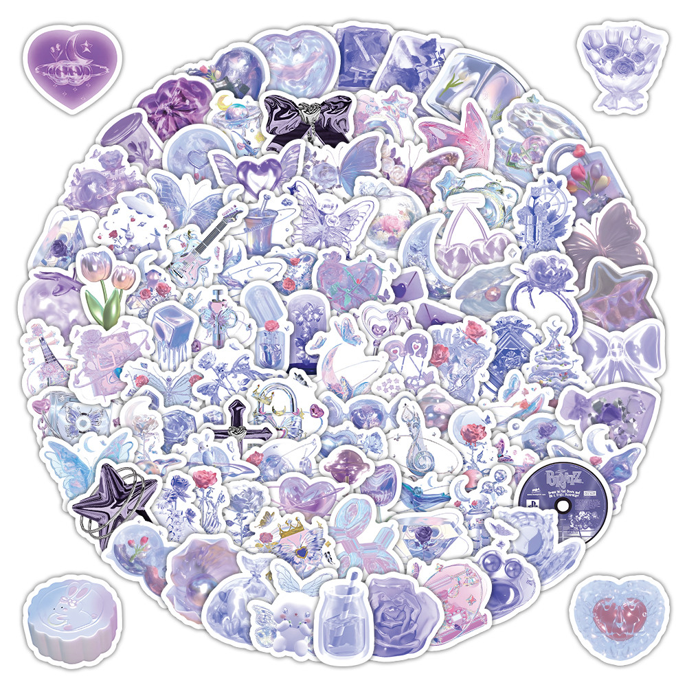 103 Pcs Glittery Shimmery Purp - Craft Embellishment World recensie en prijs