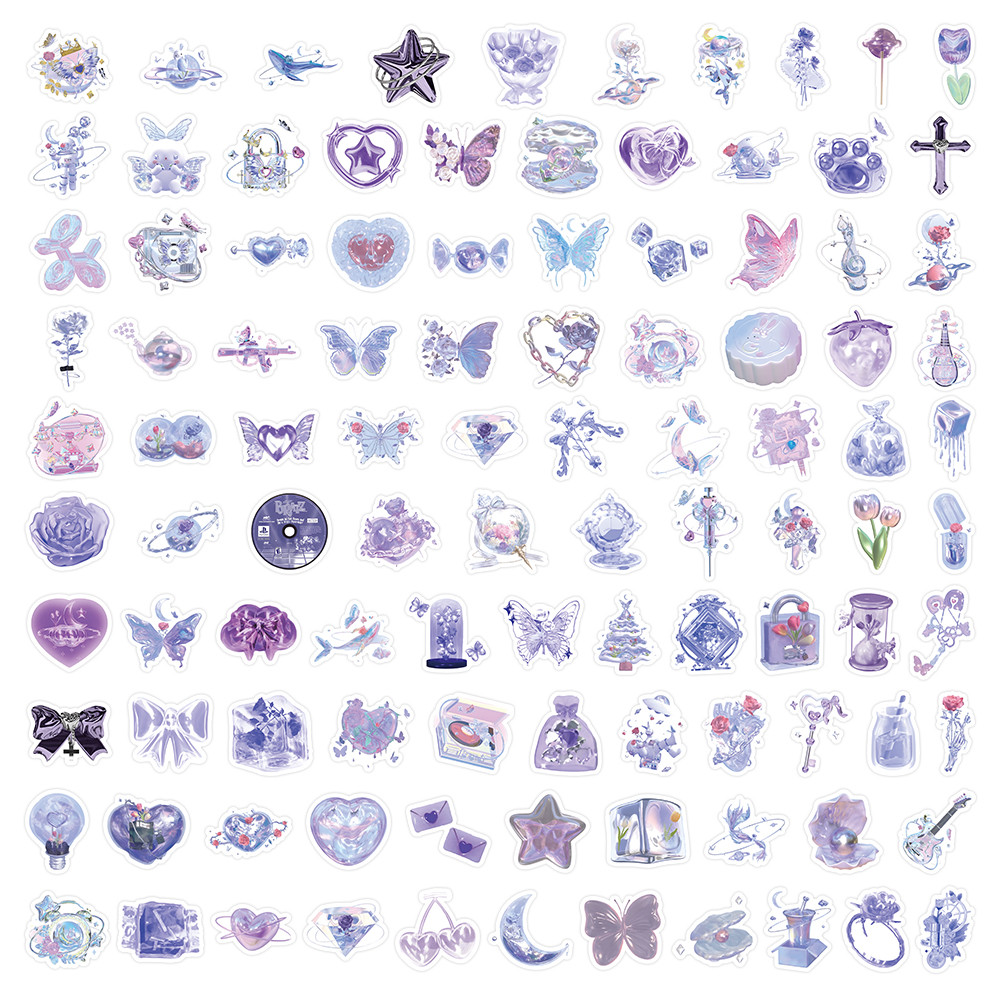 103 Pcs Glittery Shimmery Purp - Craft Embellishment World recensie en prijs
