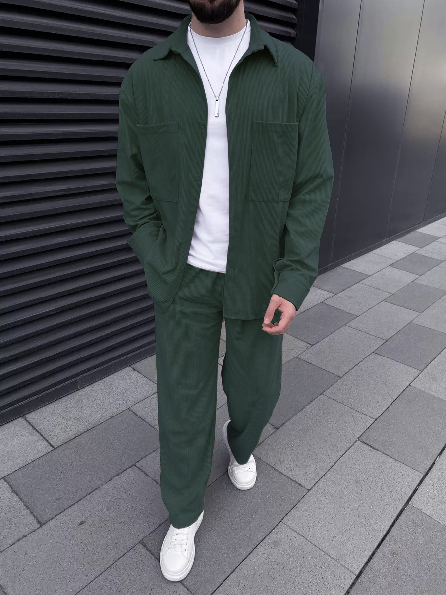 Men's corduroy two-piece outfi - Embellish Knit recensie en prijs