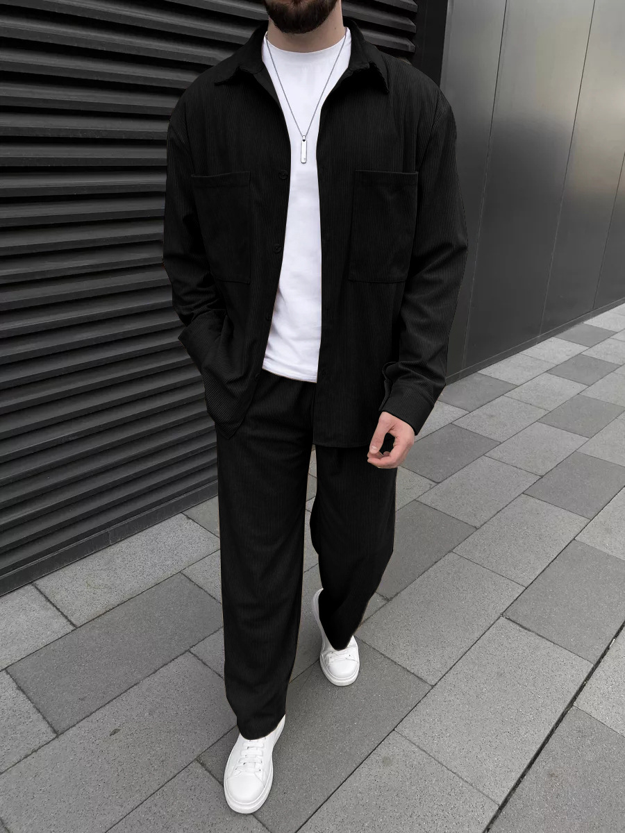 Men's corduroy two-piece outfi - Embellish Knit recensie en prijs