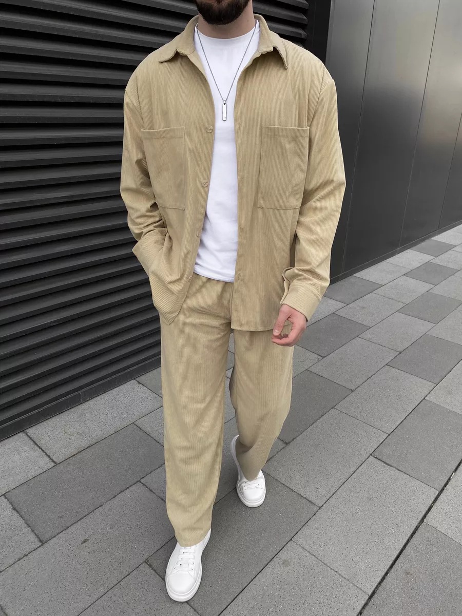 Men's corduroy two-piece outfi - Embellish Knit recensie en prijs
