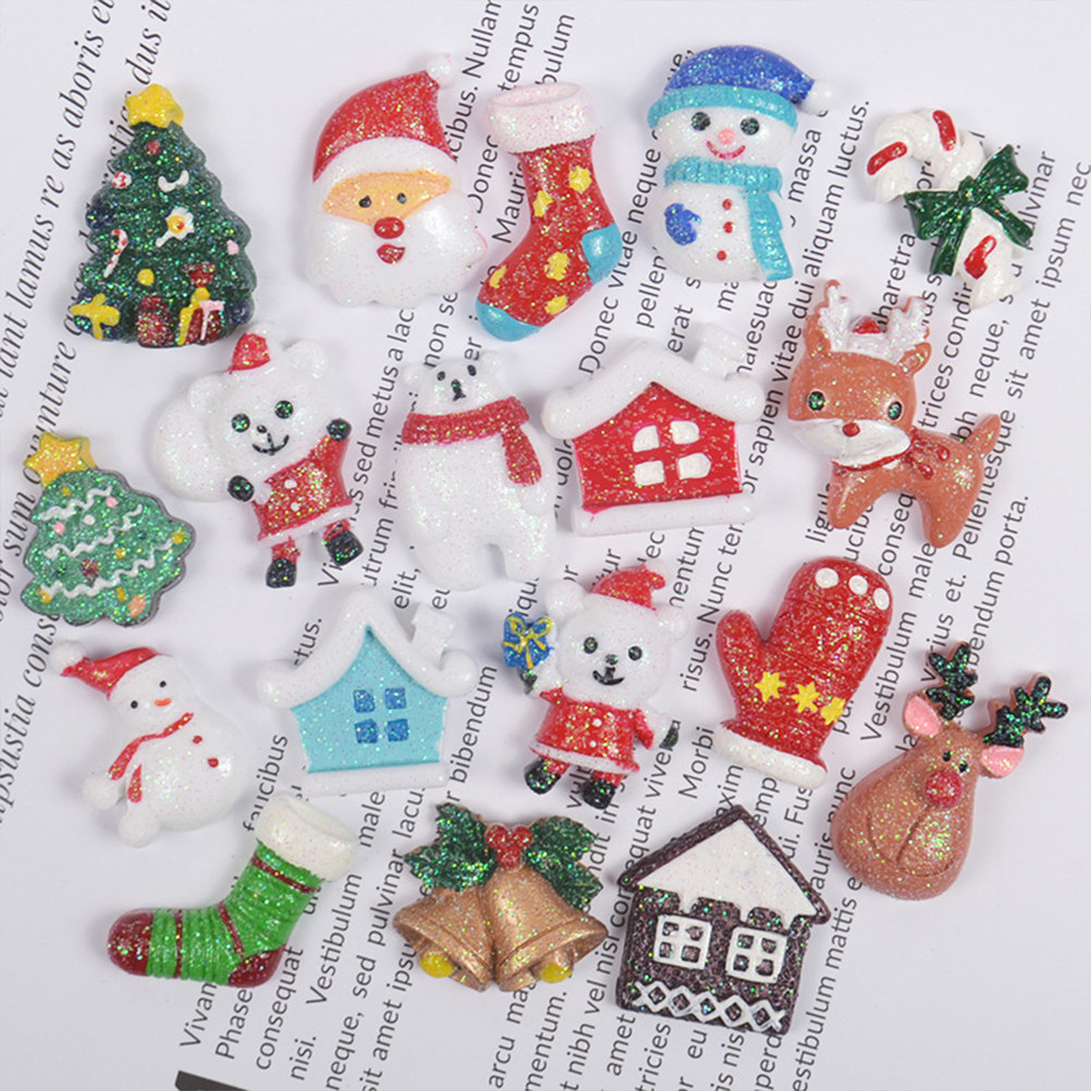 50pcs Resin DIY Accessories Ch - Christmas Craft Embellishment recensie en prijs