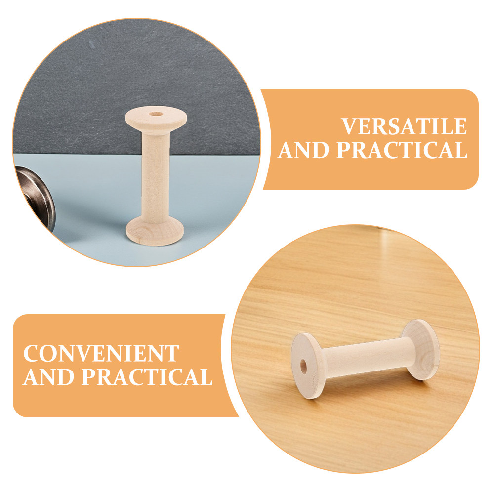 4Pcs Wooden Bobbin Set Smooth  - Embroidery Craft recensie en prijs