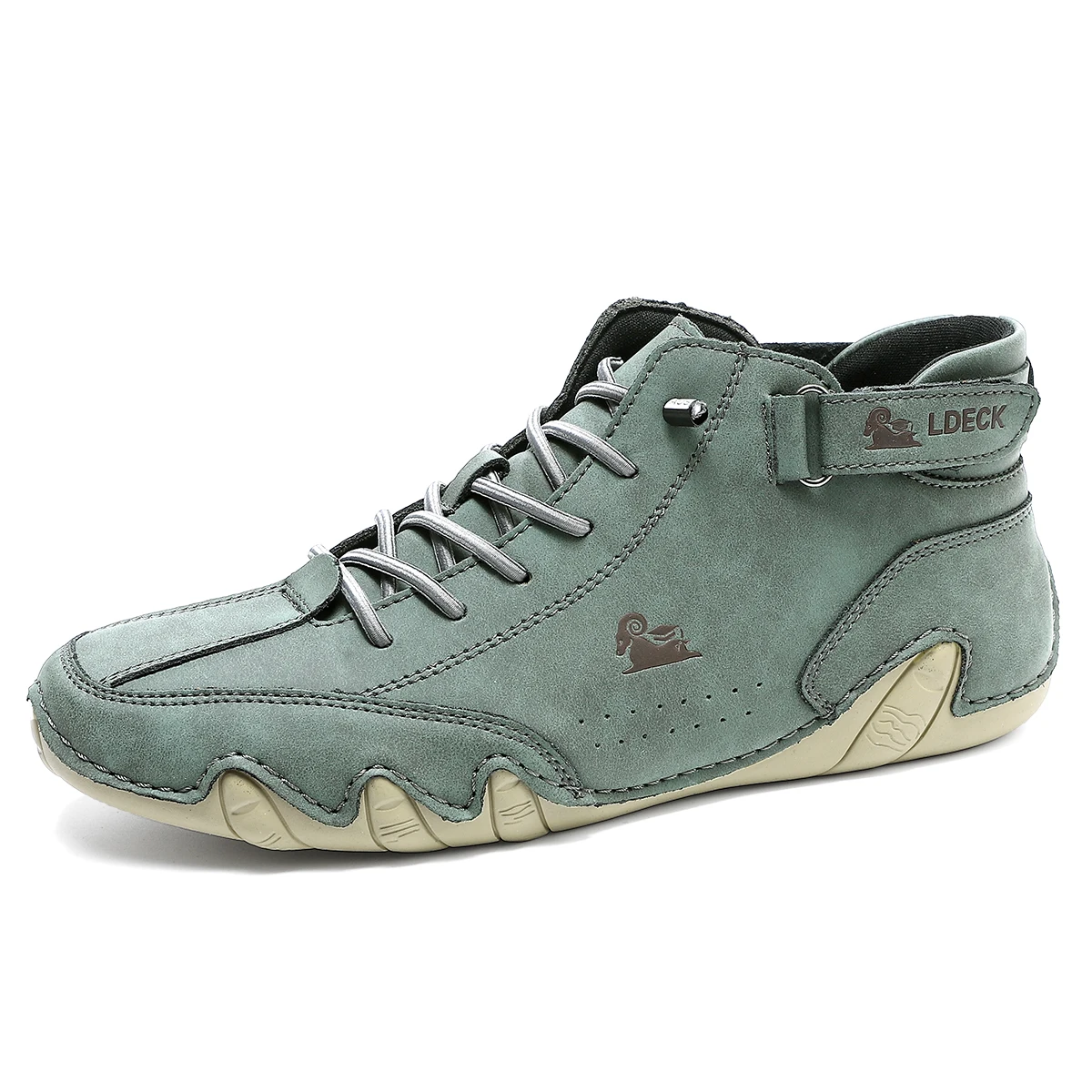 Men's Genuine Leather Shoes An - Guipure Lace Panel recensie en prijs
