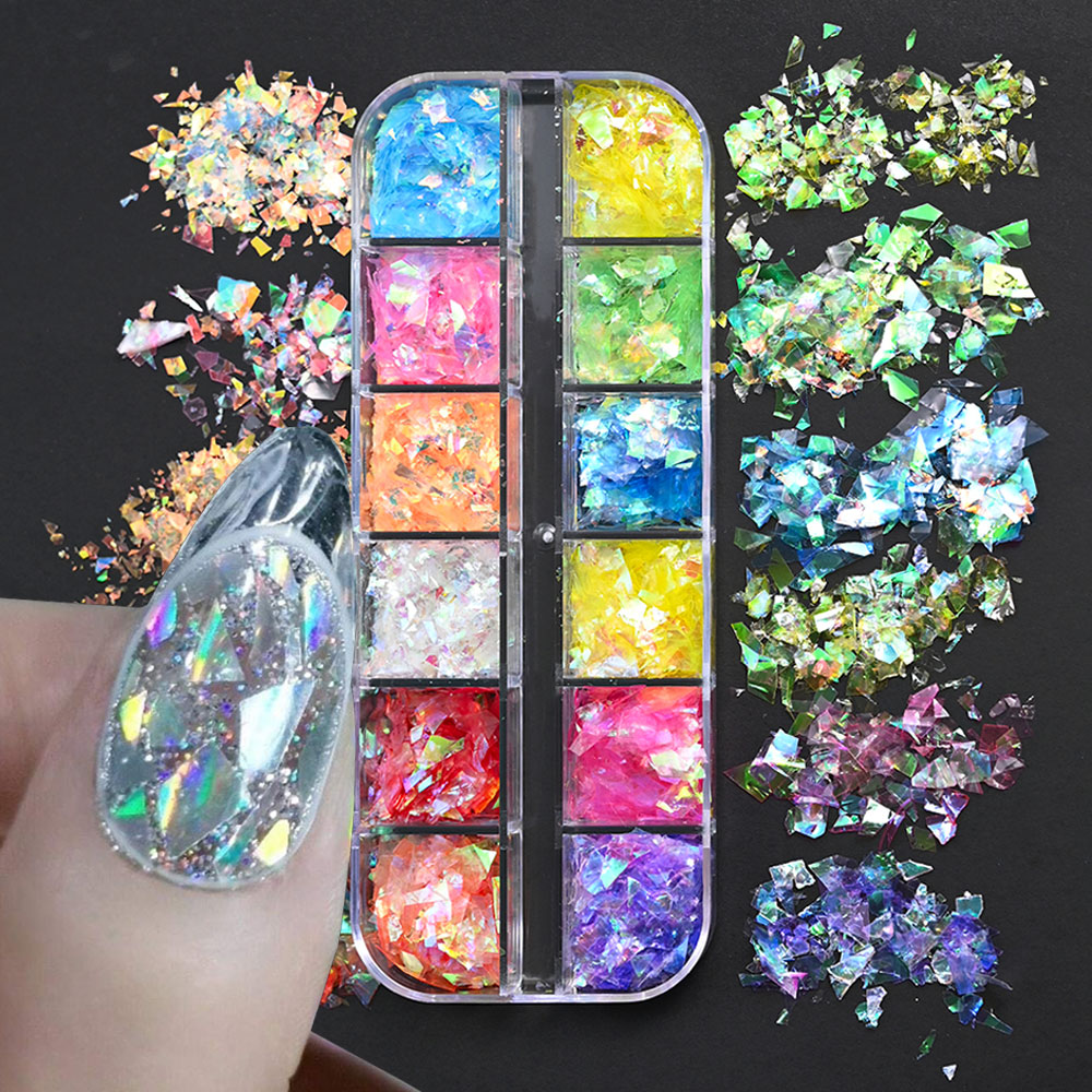 6Grids Shiny Iridescent Mermai - Glitter Vinyl Roll recensie en prijs